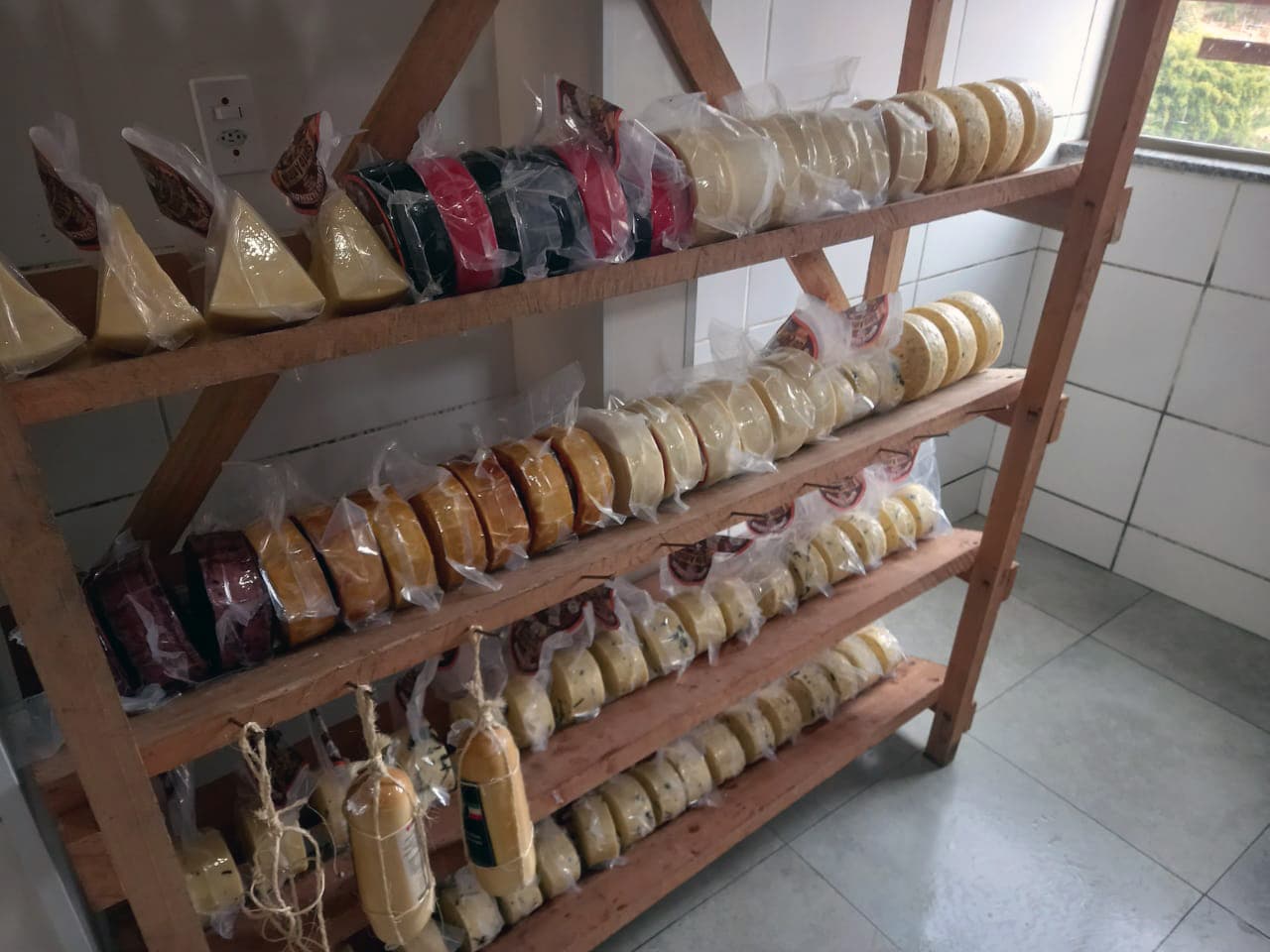Produção artesanal na Fazenda Santo Antônio